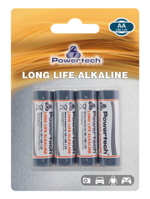 POWERTECH Long Life Αλκαλικές μπαταρίες PT-943