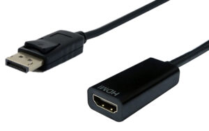 POWERTECH αντάπτορας DisplayPort σε HDMI PTH-032