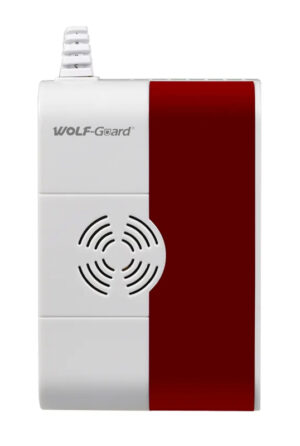 WOLF GUARD ενσύρματος ανιχνευτής διαρροής αερίου QG-02