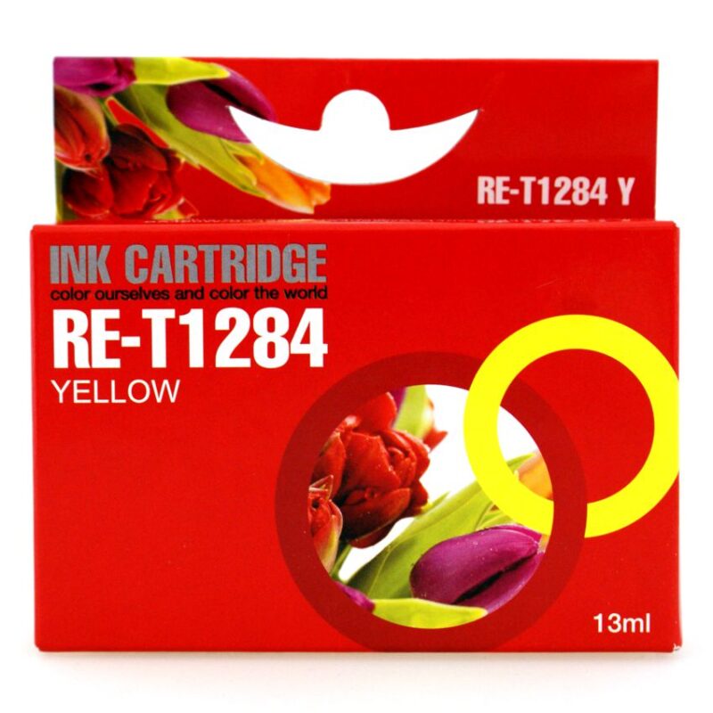 Δεύτερη φωτογραφία του Συμβατό inkjet EPSON- T1284 YELLOW