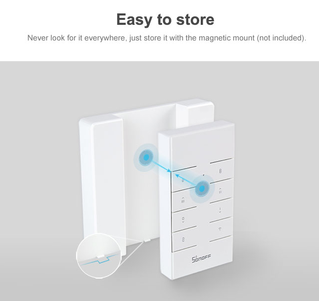 Δεύτερη φωτογραφία του SONOFF βάση για remote controller RM433