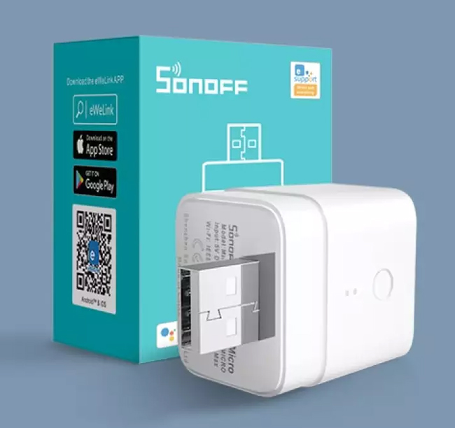 Δεύτερη φωτογραφία του SONOFF Smart USB adapter Micro