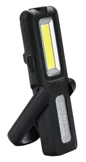 SUPFIRE φακός εργασίας G12 με εμπρόσθιο & πλαϊνό LED