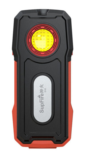 SUPFIRE φακός εργασίας G18 με εμπρόσθιο & πλαϊνό LED
