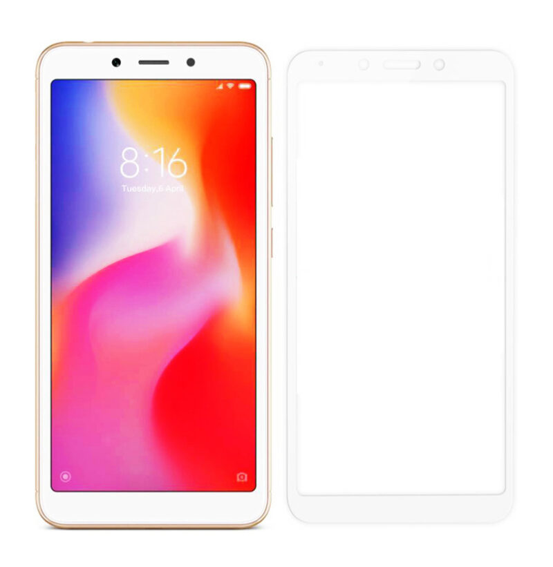 POWERTECH Tempered Glass 5D Full Glue για Xiaomi Redmi 6/6A