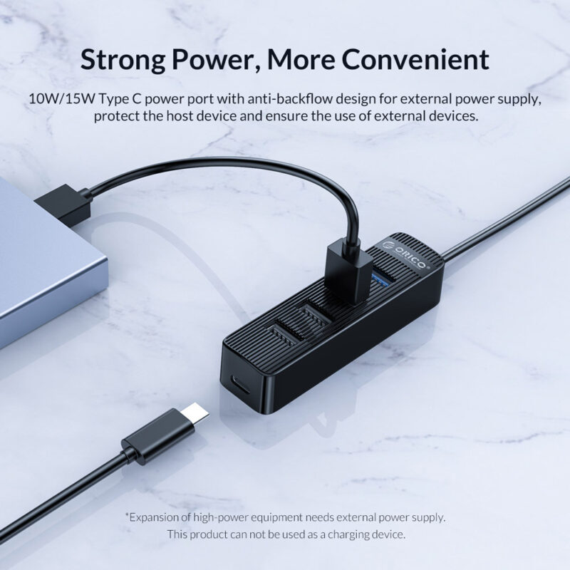 USB-C & 4x USB