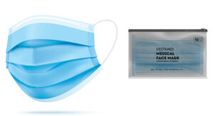 VESTAMED χειρουργική μάσκα 3 στρωμάτων VMM40