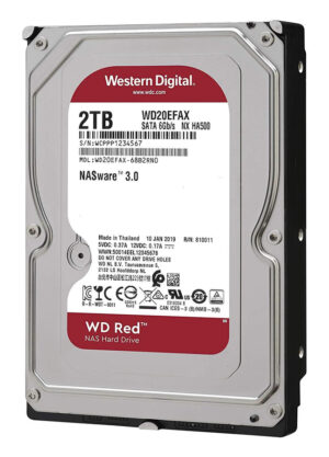 WD Red NAS σκληρός δισκος WD20EFAX 2TB 3.5"