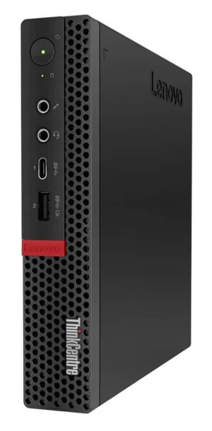LENOVO PC ThinkCentre M720q Tiny, Refurbished Grade A Repainted, i3-9100T, 8GB, 256GB SSD, USB-HUB case, FreeDOS
