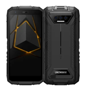 DOOGEE smartphone S41T, 5.5", 4/64GB, 6300mAh, IP68/IP69K, μαύρο